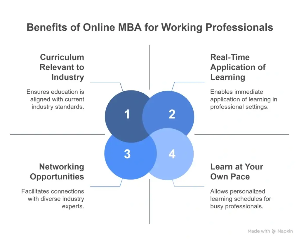 Why Working Professionals Should Choose an Online MBA