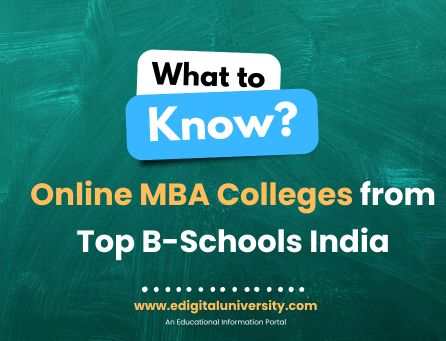 Online MBA Colleges from Top B-Schools India