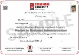cu online sample certificate