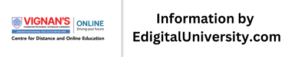 Vignan online university Information EdigitalUniversity com
