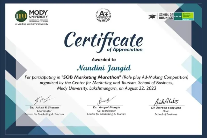 mody-university-online-sample-degree